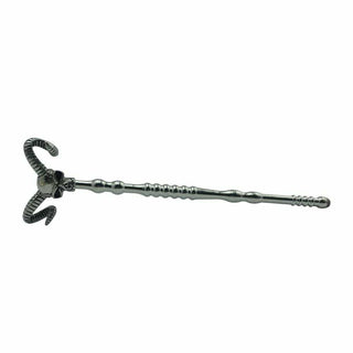 Stainless Catheter Horny Devil Sound, a silver beaded plug with dimensions perfect for intense stimulation.