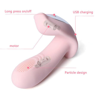 You are looking at an image of hypoallergenic and body-safe silicone wearable sex toy.