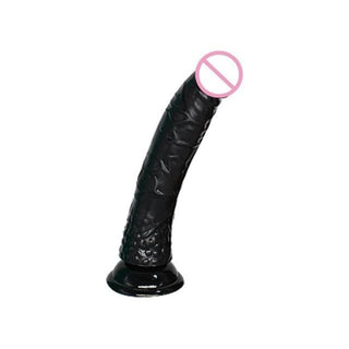 Penetrate Me Baby Black 8-Inch Dildo And Harness