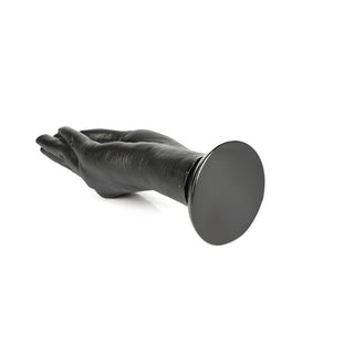 You are looking at an image of Make Me Crazy Fist Dildo, suitable for sensitive areas and hypoallergenic for safe use.