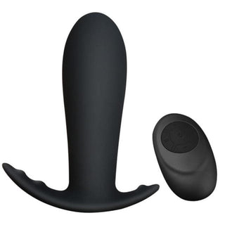 Presenting an image of three different sizes of Erotic Anal Fun Vibrator: small, medium, and large for varying comfort levels.