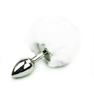 3" Bunny Tail Plug Stainless Steel
