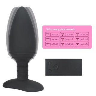 What you see is an image of Shock And Awe Anal Vibrator Remote providing maximum comfort with its hypoallergenic properties.