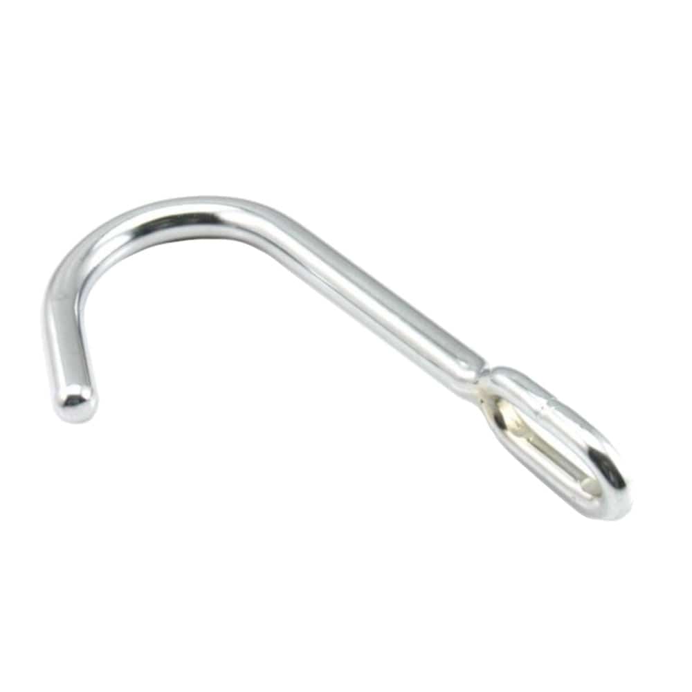 Plain J-Contoured Anal Hook 9.84 Inches Long