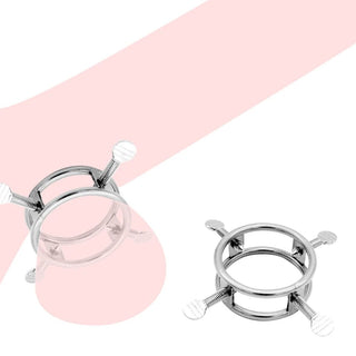 Torture Stimulation Silver Ring