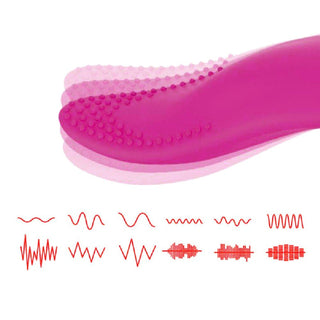 Orgasmic Toy Clit Suck And Lick Tongue Vibe in pink color, crafted from premium silicone and ABS materials for a safe and sensual experience.