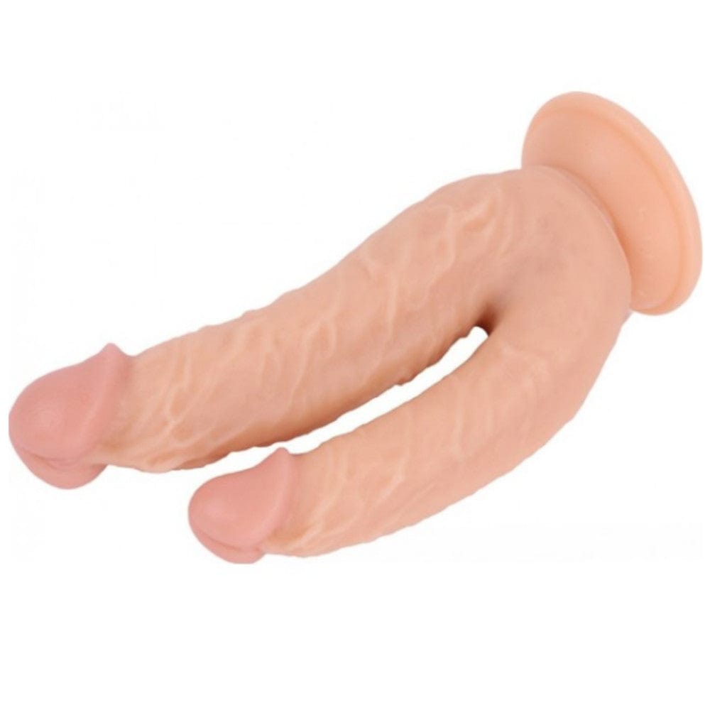 Double Penetration Dildo With Suction Cup