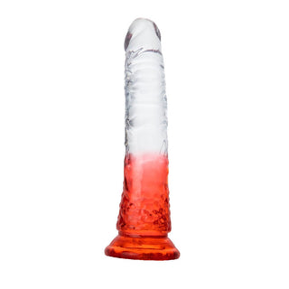 Huge Ombre Suction Cup Soft Dildo