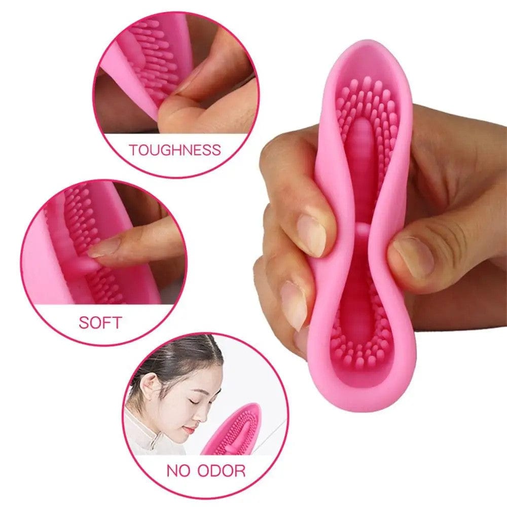 Feast your eyes on an image of Fancy Pink Clitoral Pump presenting its easy maintenance and storage instructions for user convenience.