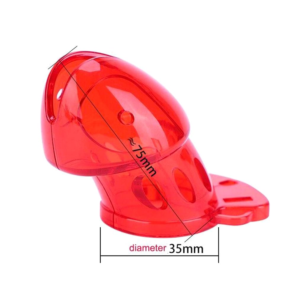 This is an image of the 3 Spacers included with the Cock Shocker Electric Chastity Cage