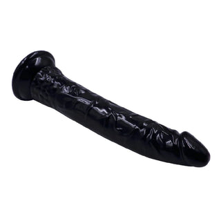 Strap On Delight Realistic Black Dildo With Suction Cup