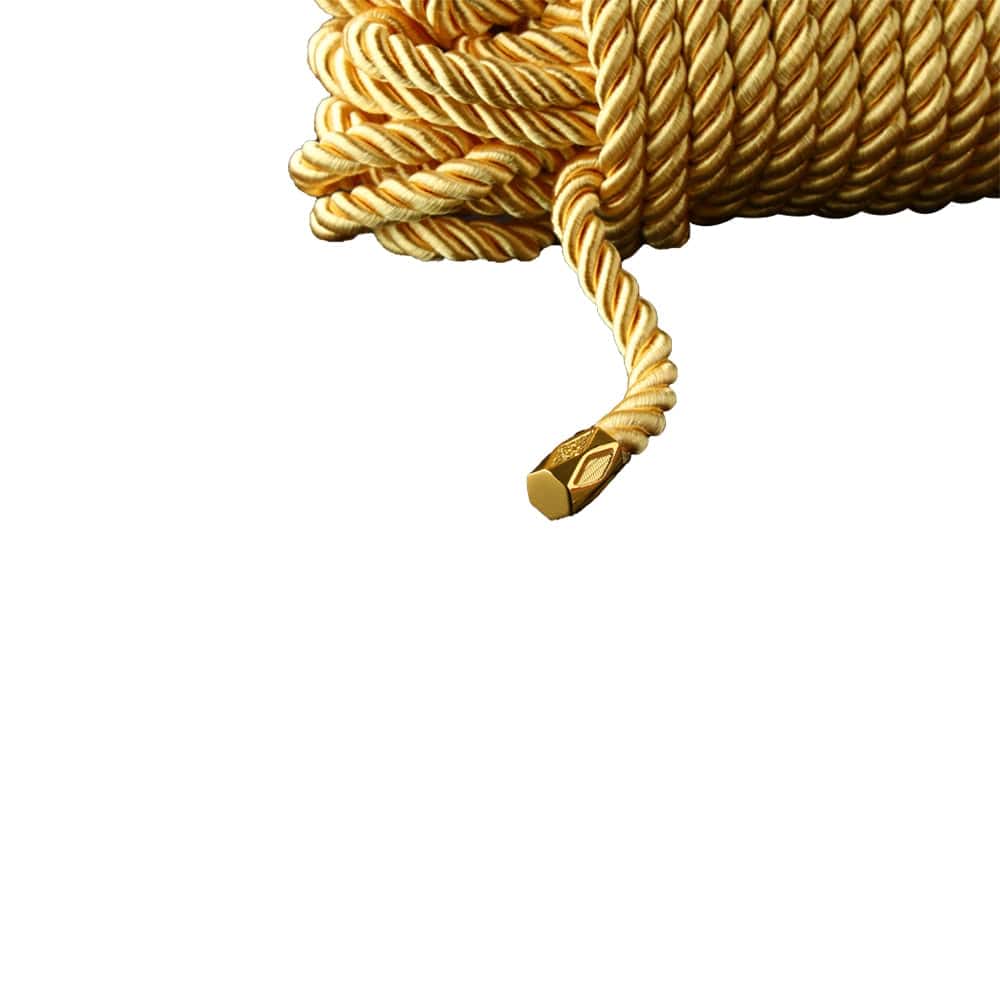 Here is an image of a high-quality hemp fiber rope for intimate and adventurous encounters