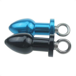 Hollow Inner Tube Metal Butt Plug 4.45 Inches Long