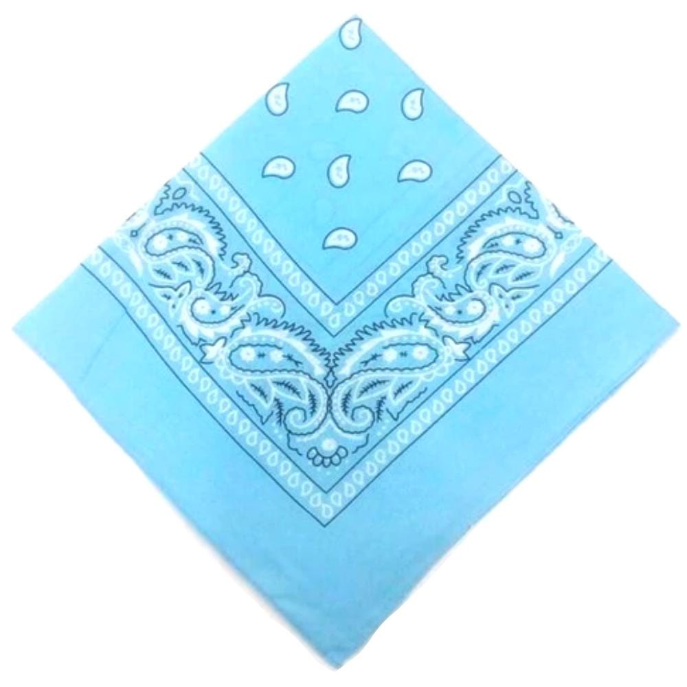 You are looking at an image of a polyester and cotton bandana cloth gag