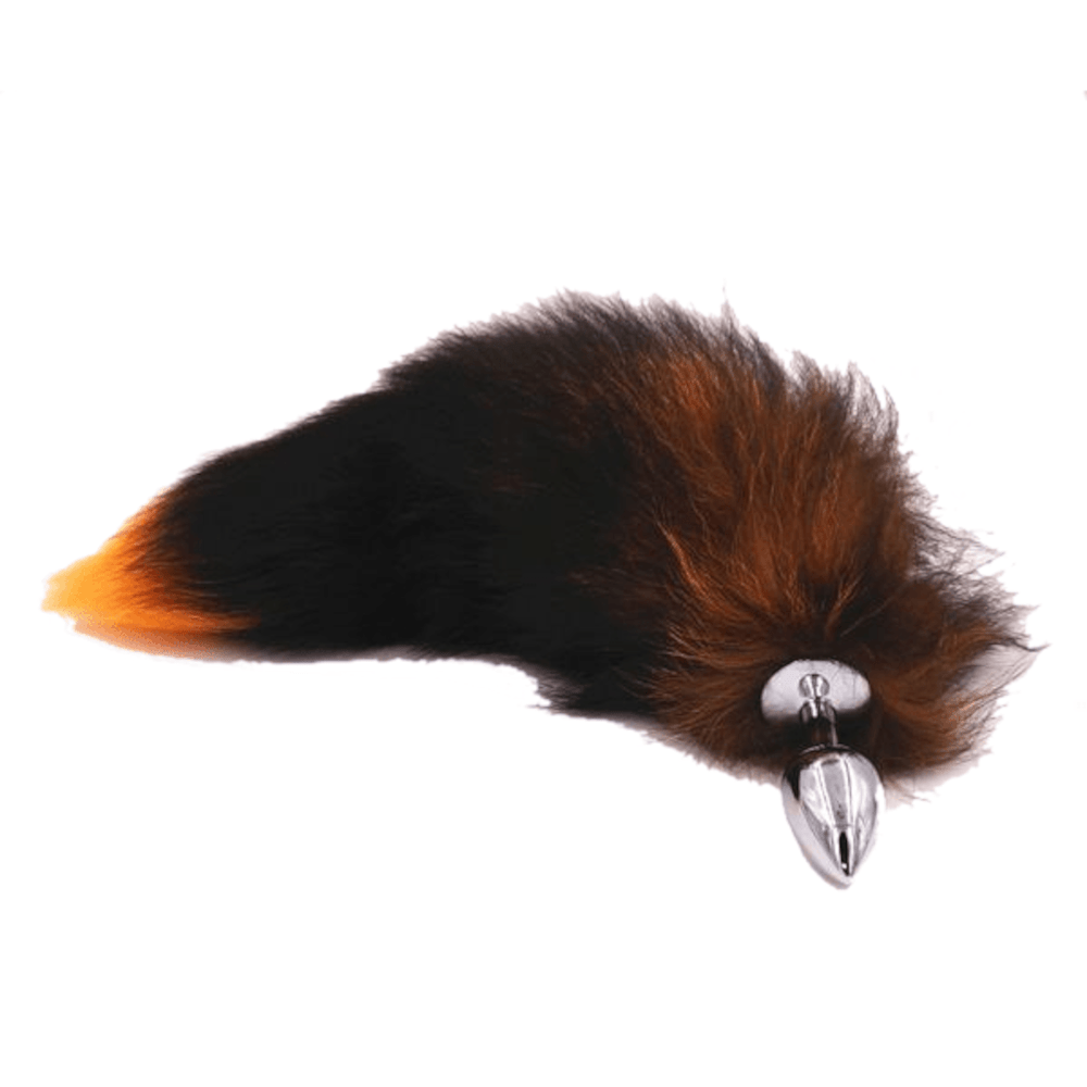 This is an image of Stylish Brown Cat Tail Plug 18 to 20 Inches Long, designed for both beginners and seasoned pros.
