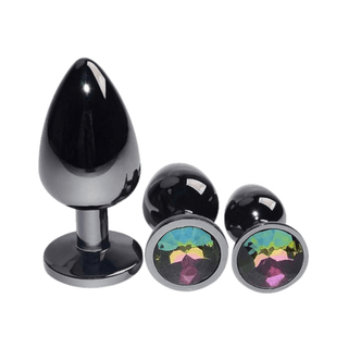 This is an image of the metal butt plugs that can be warmed or cooled for added sensation during play.