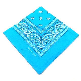 Observe an image of a bandana cloth gag in a perfect square shape