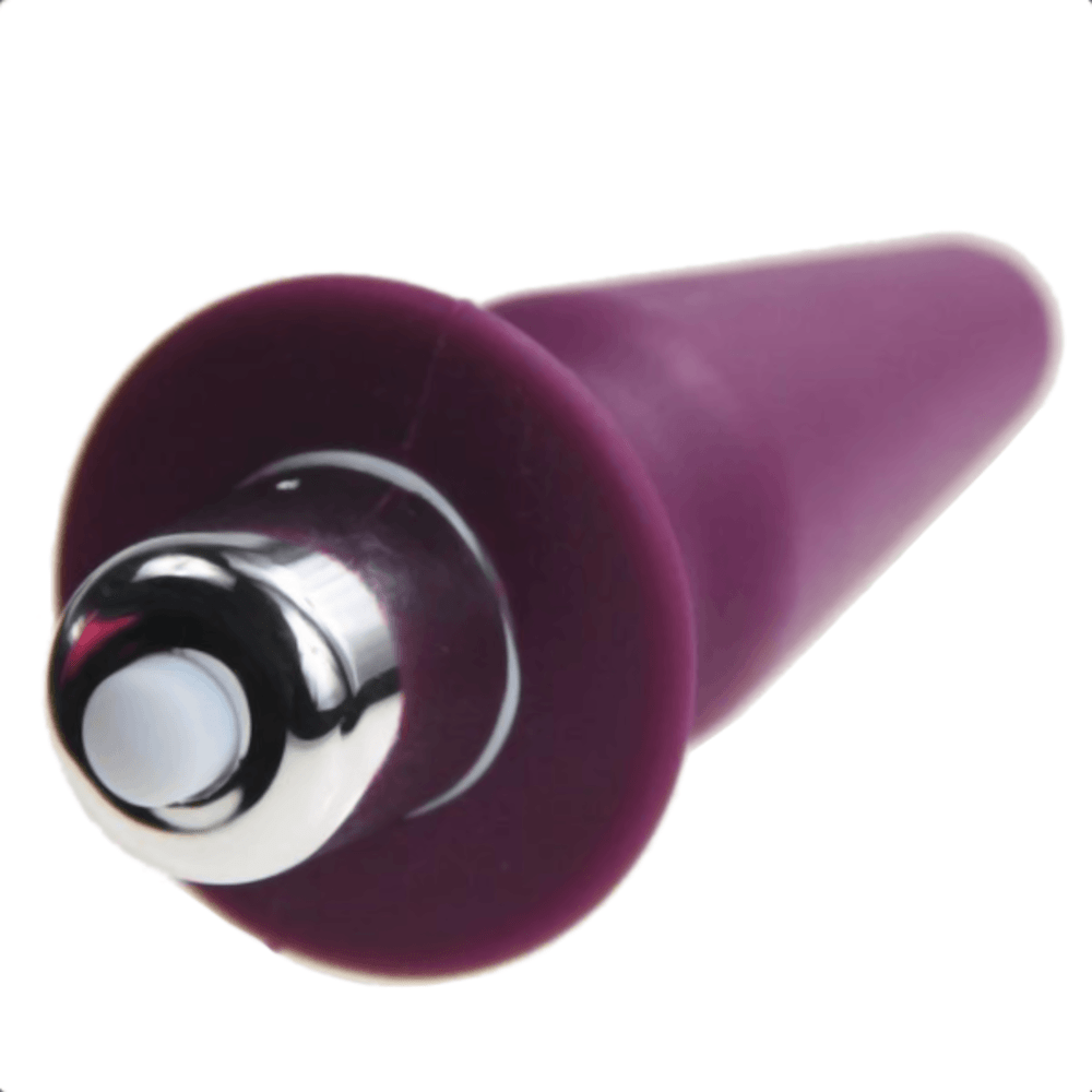 Vibrating Silicone Jelly Butt Plug | Mini Cone-Shaped