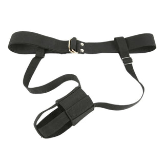 Observe an image of Hands-Free Adjustable Strap On showcasing versatile design and comfortable fit for diverse body types.