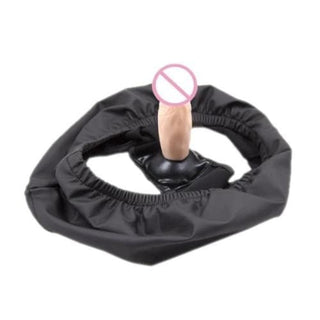 This is an image of Secret Backdoor Fun Briefs, featuring a luxurious accessory crafted from TPE material, with girthy and slender dildo options for personalized satisfaction.