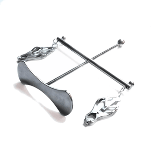 This is an image of No Escape Clamps, adjustable and sturdy with impressive dimensions for personalized pleasure.