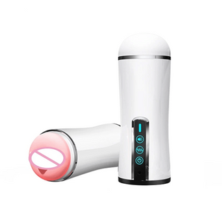 Smart and Interactive Thruster Blowjob Machine Vibrating Auto Male Masturbator - Lovegasm Smart and Interactive Thruster Blowjob Machine Vibrating Auto Male Masturbator - Lovegasm