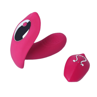This is an image of 4.33-inch wearable vibrator designed for sensual exploration.