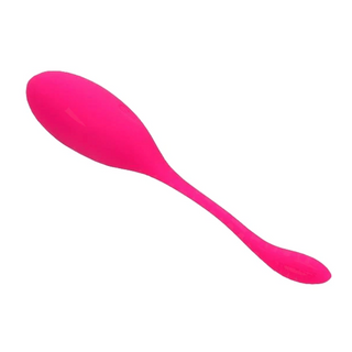 Featuring an image of Pink Sperm Remote Control Kegel Balls, a vibrating ball designed for pleasure and pelvic health.