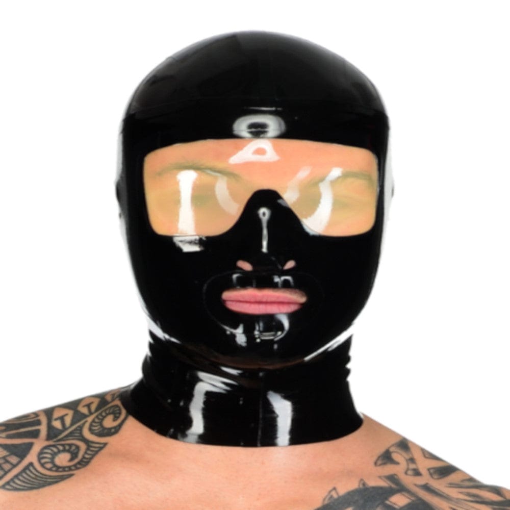 Helpless Predicament BDSM Latex Hood Gear
