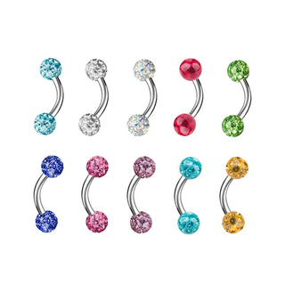 Curvy Stainless Clit Piercings Jewelry