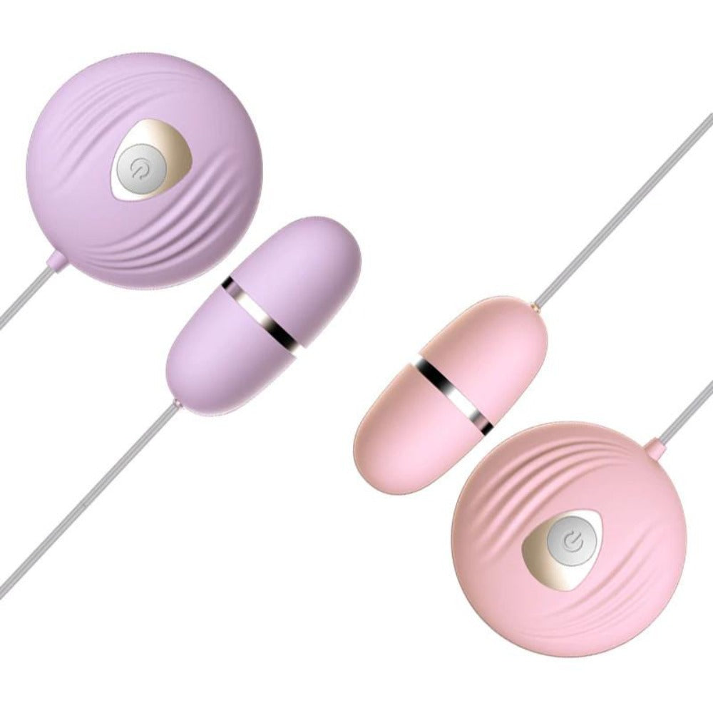 Here is an image of The Satisfyer Egg Vibrator Remote in pink color for intimate massage.