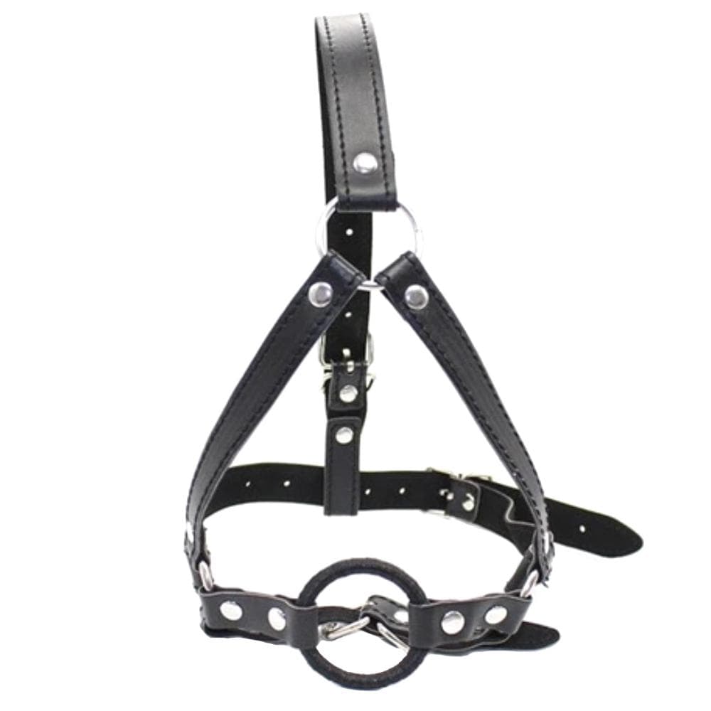 Open Mouth Hole Gag Harness