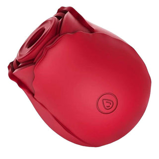 Observe an image of the Vibrating Rose Toy Egg, a compact device designed for intimate pleasure with seven unique frequencies.