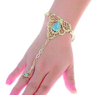 Sophisticated Slave Bracelet With Ring