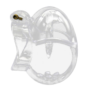 A picture of Full Enclosure Egg Cage, made of premium plastic for safety and style in intimate play.