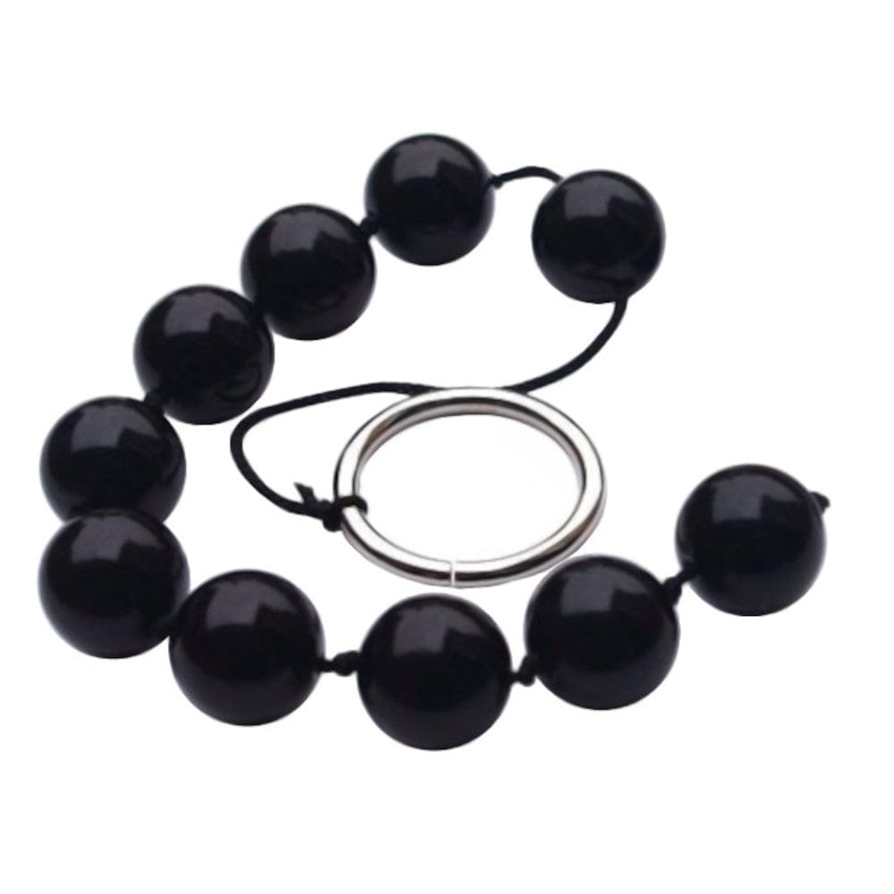 Black Acrylic Butt Pearls
