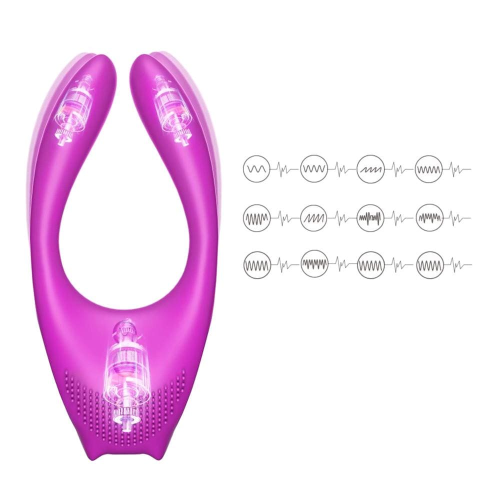 Wireless 12-Modes Vibrating Clit Ring