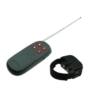 You are looking at an image of Wireless Cock Torture BDSM Taser, a compact device with dual antennas for precise stimulation.