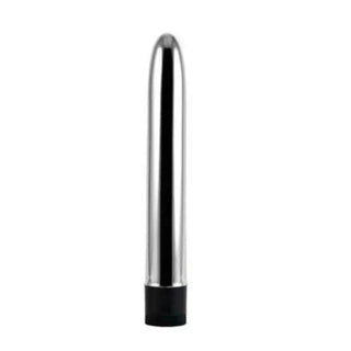 This is an image of Large Multi-Speed Silver Bullet Vibrator, crafted for satisfaction with a 7.09-inch length.