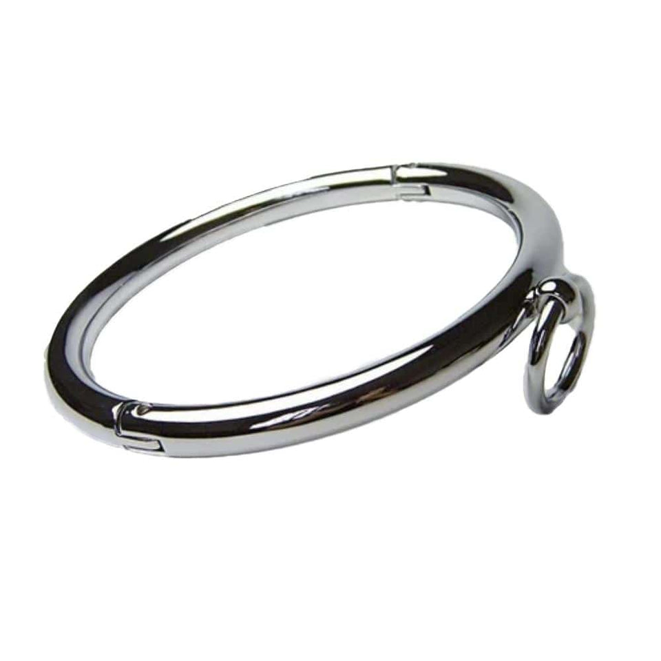 Heavy Duty Stainless Eternity Collar or Sexy BDSM Choker Lovegasm
