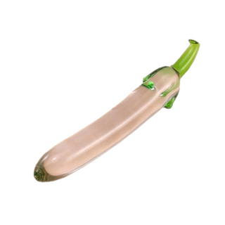 Shatter-proof and non-toxic glass dildo for safe anal and vaginal penetration.