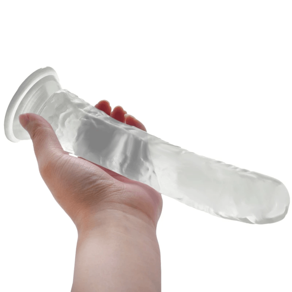 Clear Dildo Realistic Jelly 7 Inch