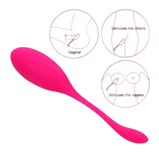 Here is an image of Pink Sperm Remote Control Kegel Balls, featuring a 10-frequency motor for titillating sensations.