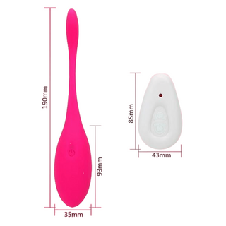 Pink Sperm Remote Control Kegel Balls