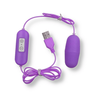 What you see is an image of 12-Speed Pill-Shaped Vibrating Kegel Balls in purple color, made from premium silicone material.