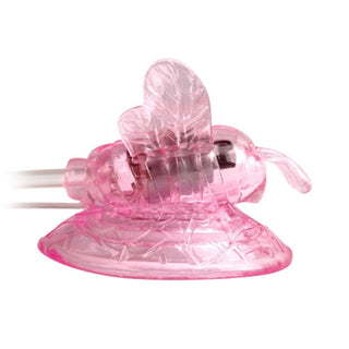 Pink Butterfly Suction Clit Pump showcasing its unique design.