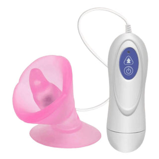 Here is an image of Trendy Quiet Remote Egg, a pink silicone sex toy designed for intimate pleasure.