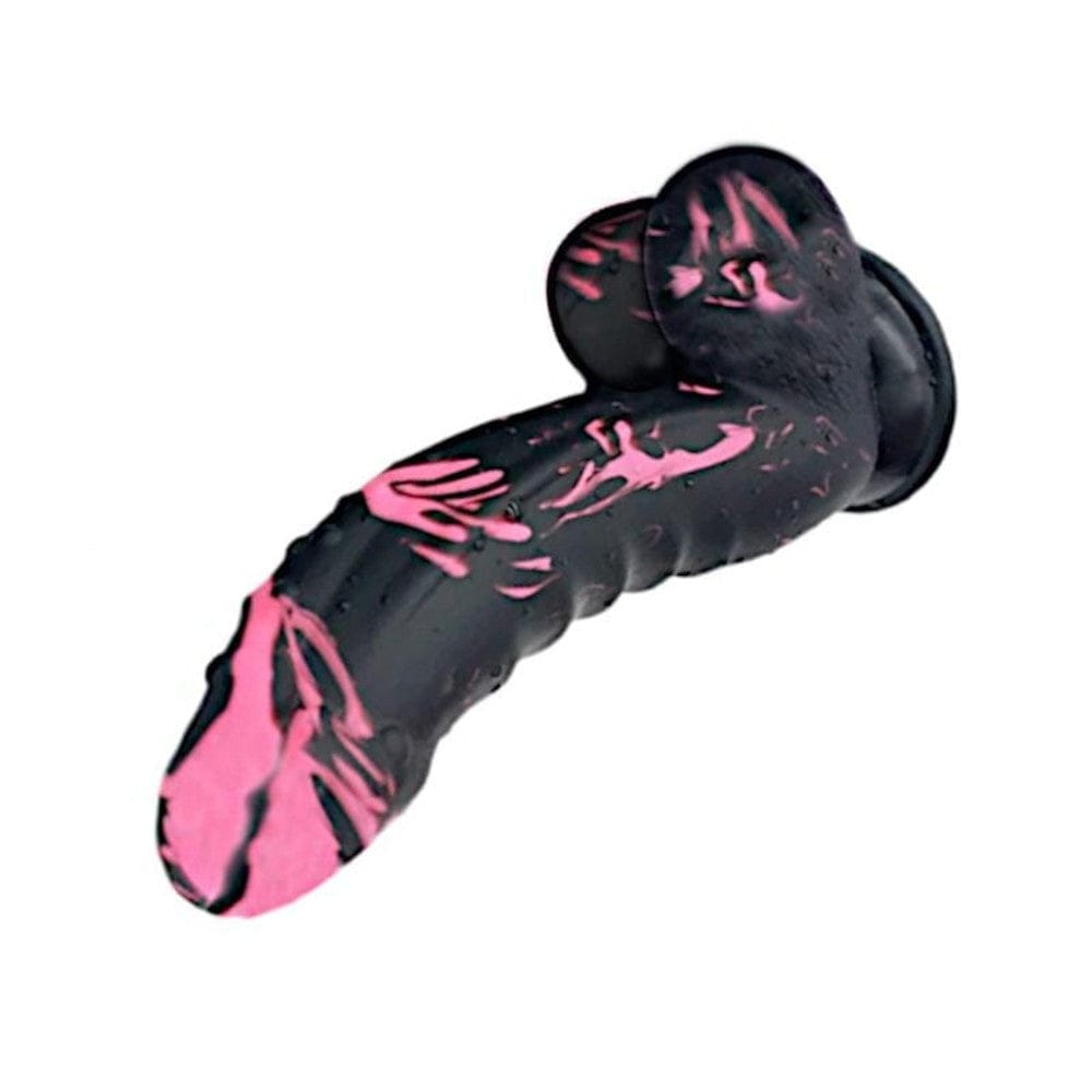 Futuristic Colored Dildo With Suction Cup
