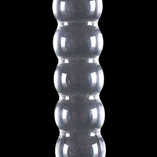 Displaying an image of Large Beaded Glass Wand 10 Inch, perfect for fast and furious or slow and gentle play.