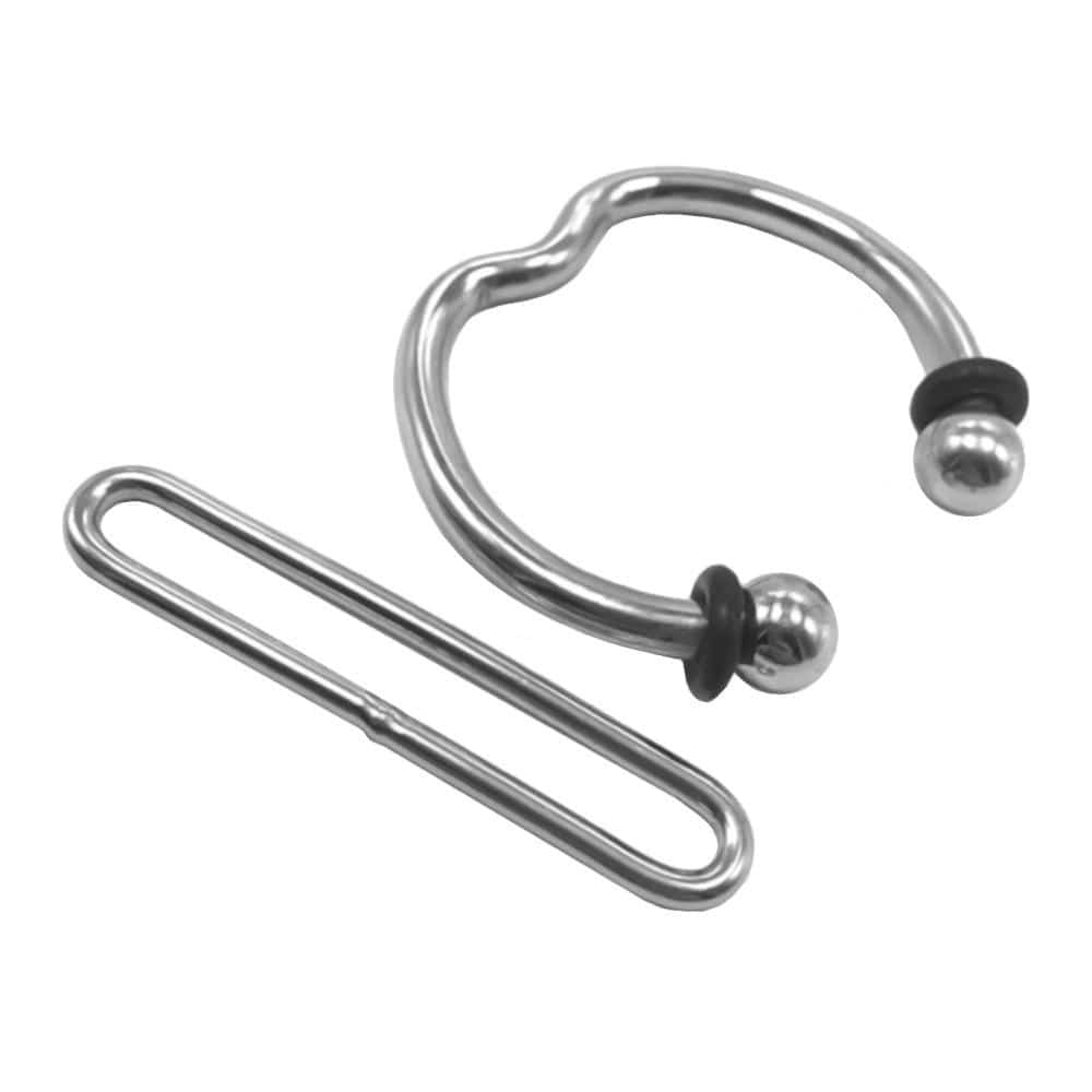 Horseshoe Ring | Adjustable Bondage Stainless Steel Non-Vibrating Penis Ring Non-Silicone
